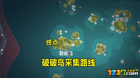 原神海灵芝最佳采集路线分享 原神海灵芝分布图一览